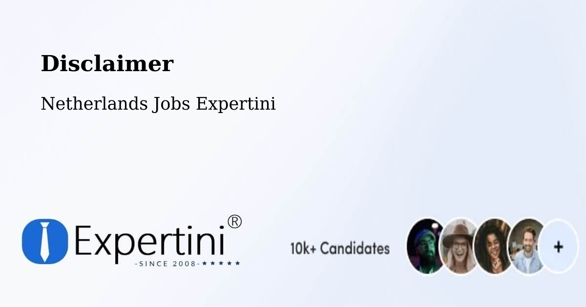 Disclaimer – Grave - Netherlands Jobs Expertini
